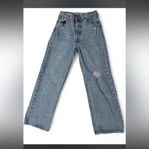 Levi's Light Blue Straight Leg Women's Jeans